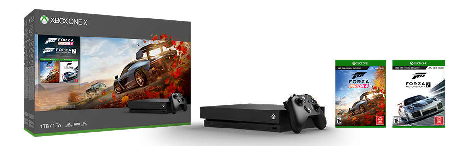 Xbox One X 1TB Console – Forza Horizon 4 Bundle 休日限定 Microsoft Xbox … (FORZA X ONE XBOX X One その他